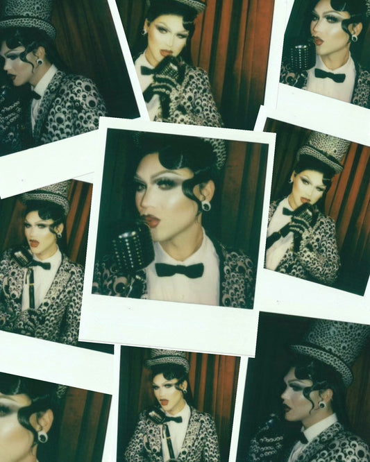 CRYSTAL ENVY SIGNED POLAROIDS : Black & White