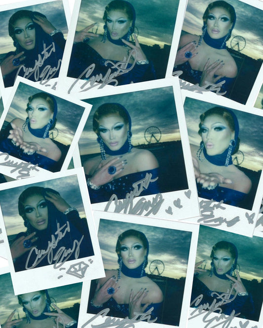 CRYSTAL ENVY SIGNED POLAROIDS : MONOPULENCE